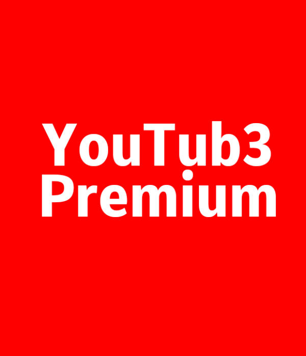 YouTub3 Premium (30dias/25 Dias de garantia) Se entrega correo
